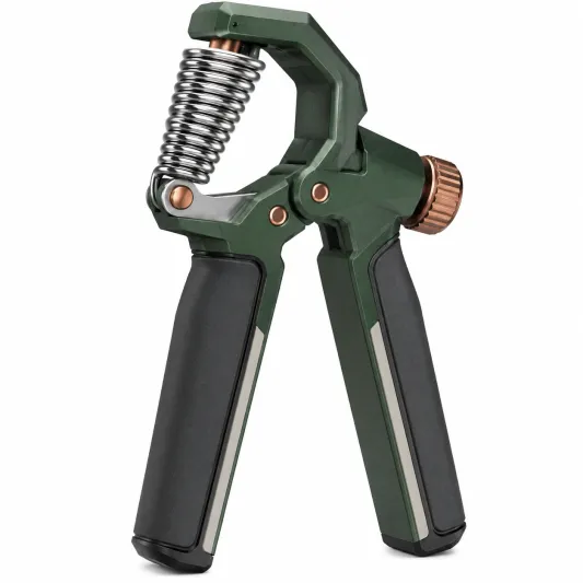 Verstellbarer Handtrainer mit ergonomischem Griff, Schwarz/Blau-meubrixon