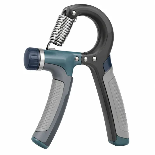 Verstellbarer Handtrainer mit ergonomischem Griff, Blau/Schwarz-meubrixon
