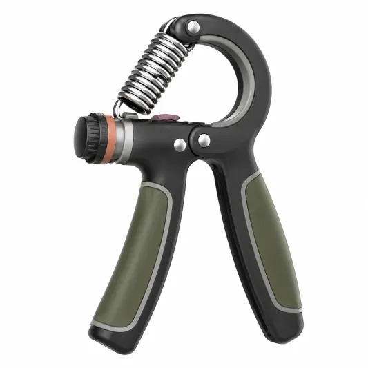 Einstellbarer Handtrainer für Griffstärke und Unterarmkraft - Schwarz/Beige-meubrixon