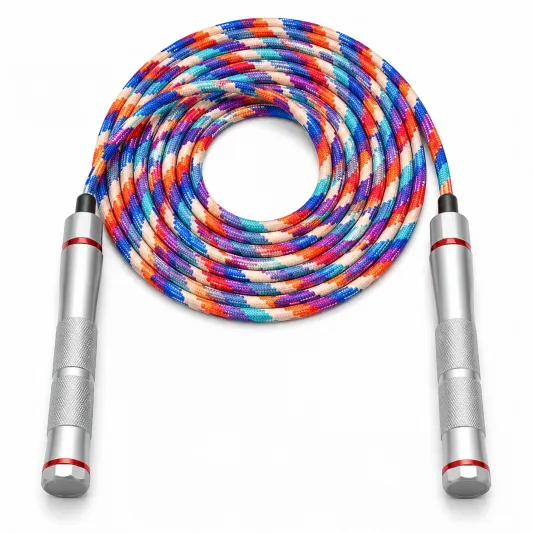 Springseil Fitness 300cm Orange Bunt-meubrixon