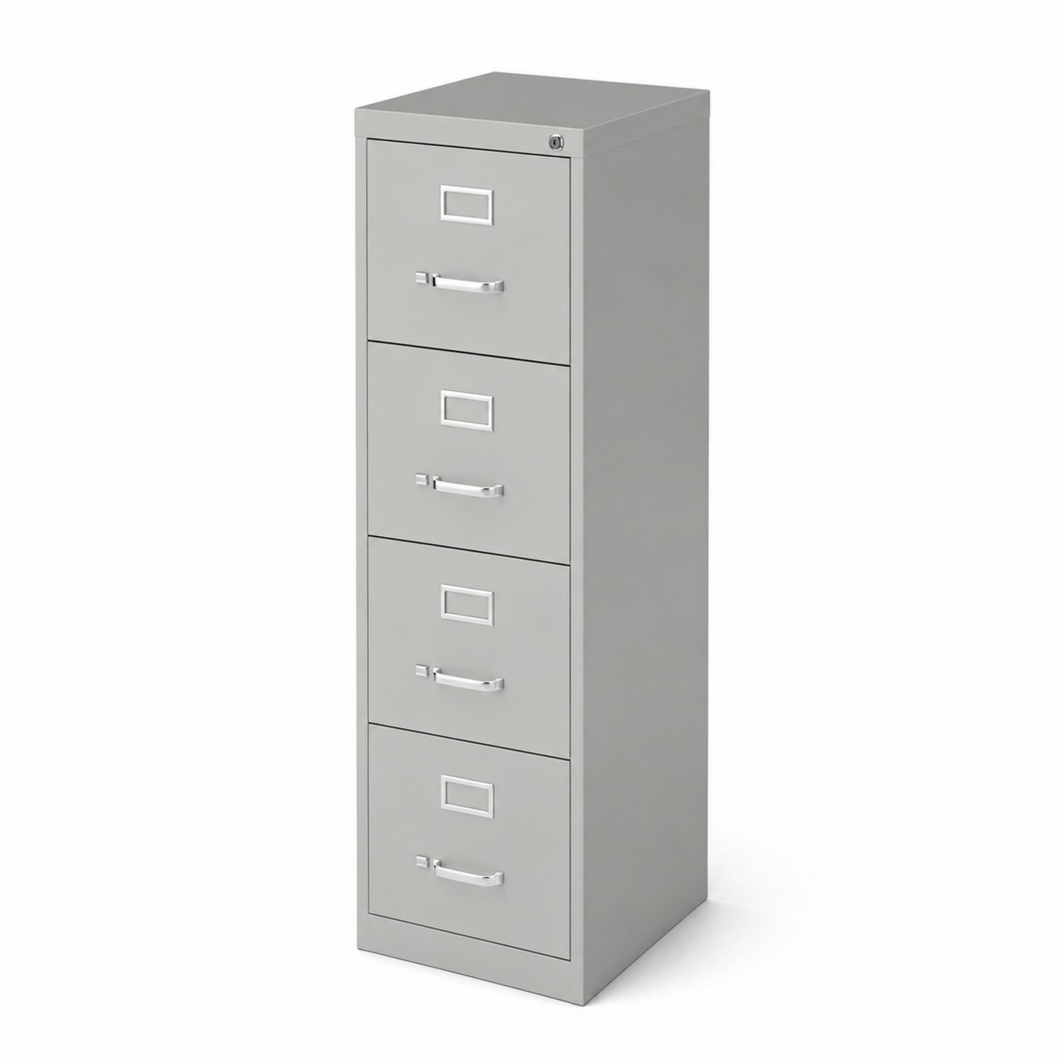 Classeur en métal à 4 tiroirs Gris