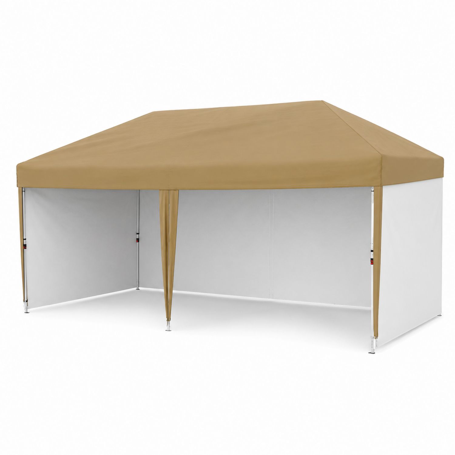 Tonnelle de Jardin 3x6m Acier et Polyester Beige