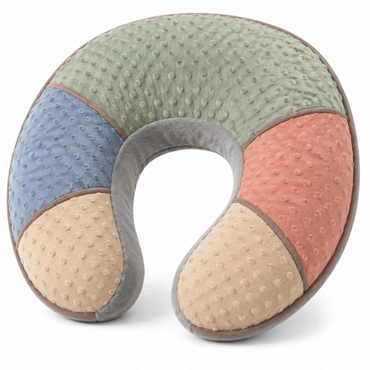 Almohada de Cuello Ergonómica Multicolor para Viaje-BEL DRA NOX