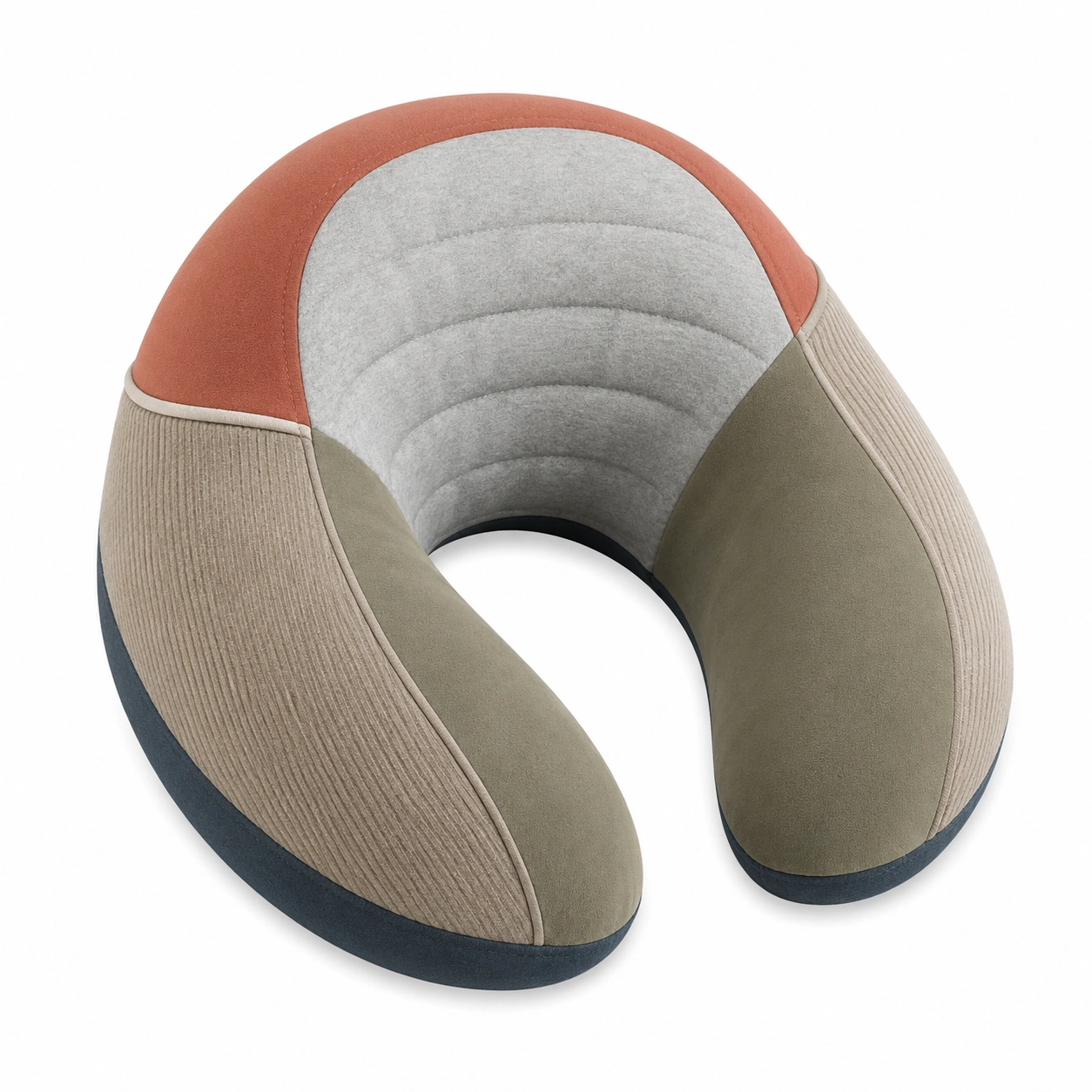 Almohada de viaje ergonómica multicolor-BEL DRA NOX