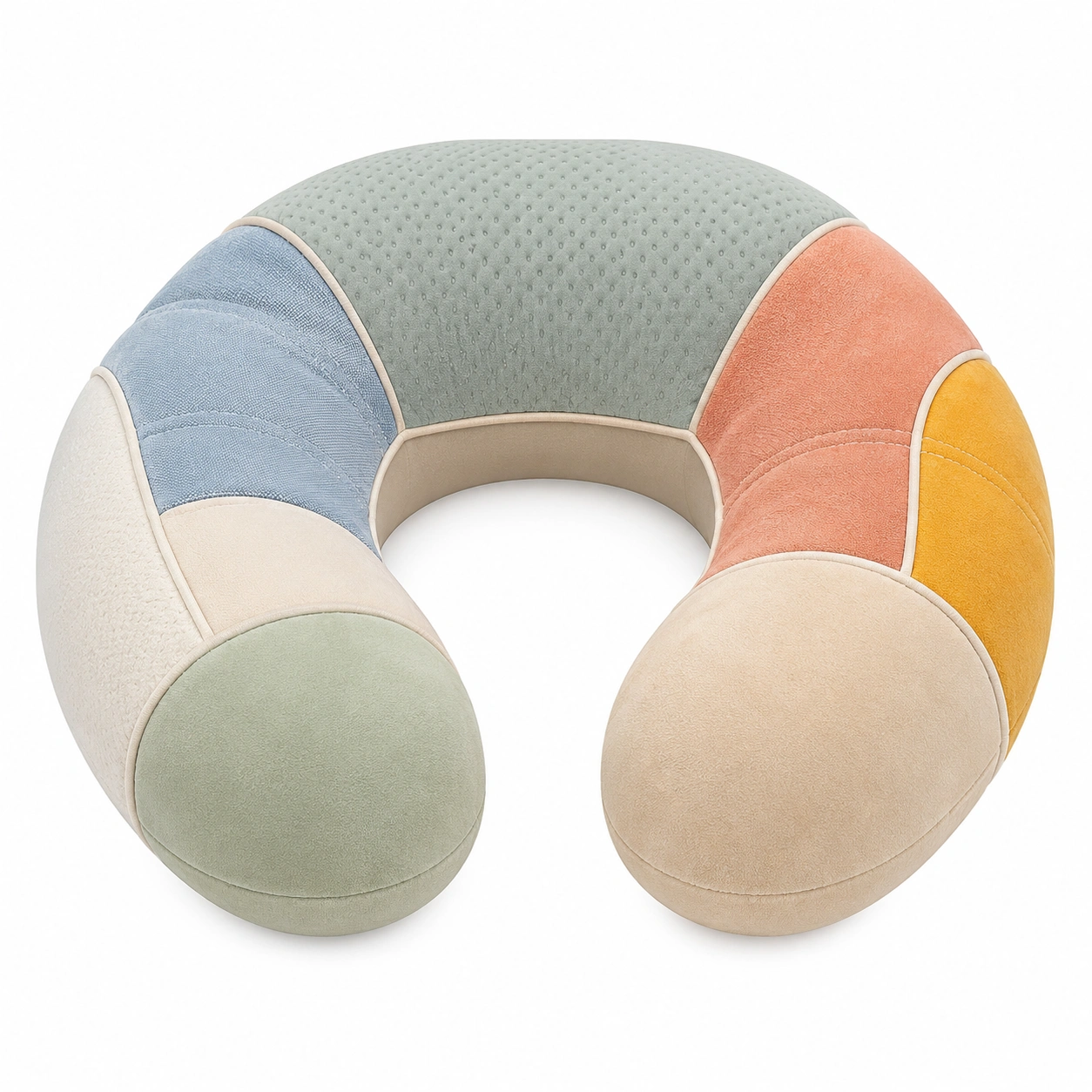 Almohada de Viaje Ergonómica Multicolor-BEL DRA NOX