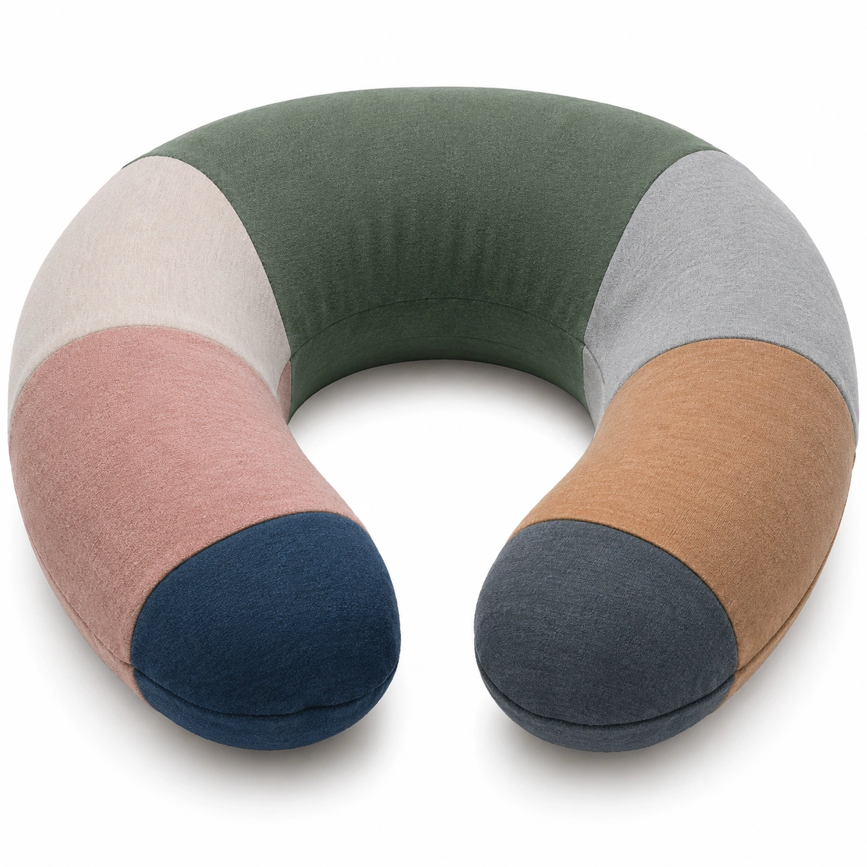 Almohada de Viaje Multicolor en Forma de U-BEL DRA NOX