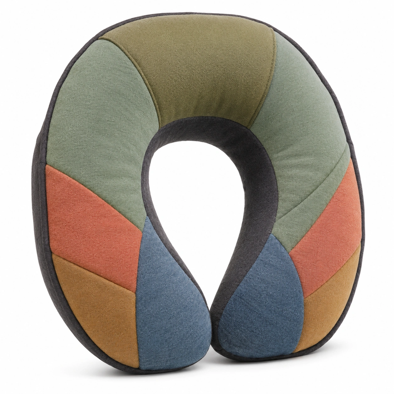 Almohada de Viaje en U Multicolor con Soporte para Cuello-BEL DRA NOX