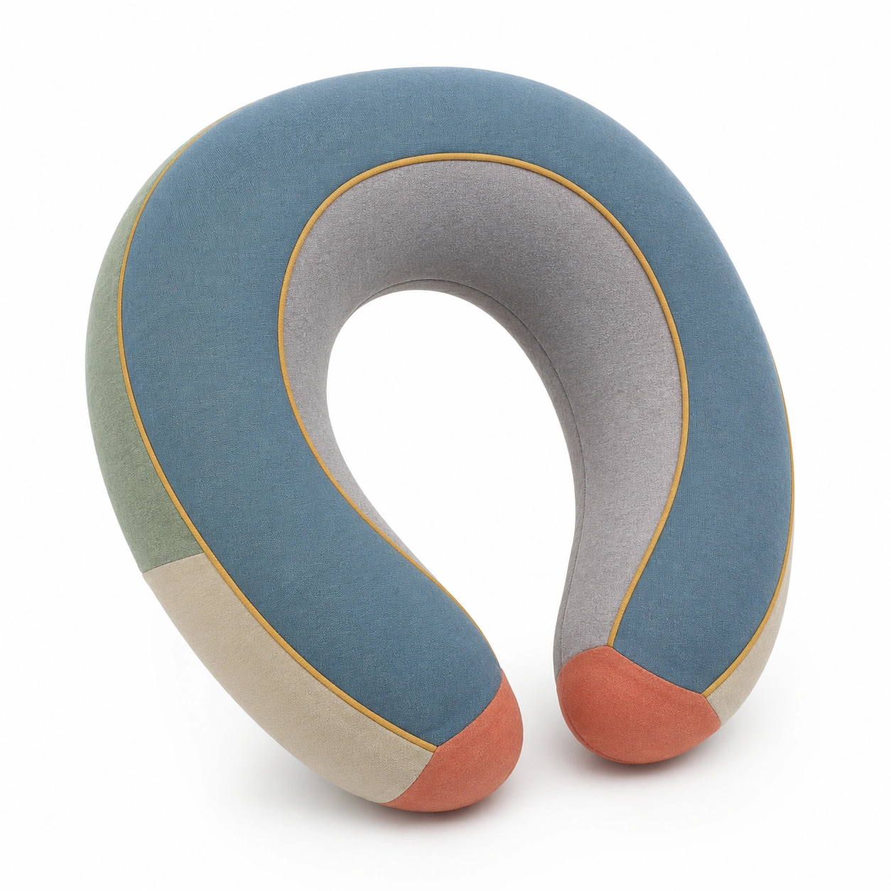 Almohada de Viaje Ergonómica Multicolor-BEL DRA NOX