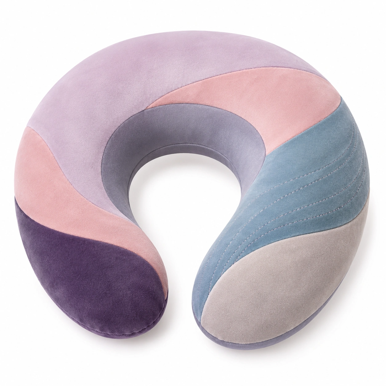 Almohada de Viaje en Forma de U Multicolor Ergonómica-BEL DRA NOX