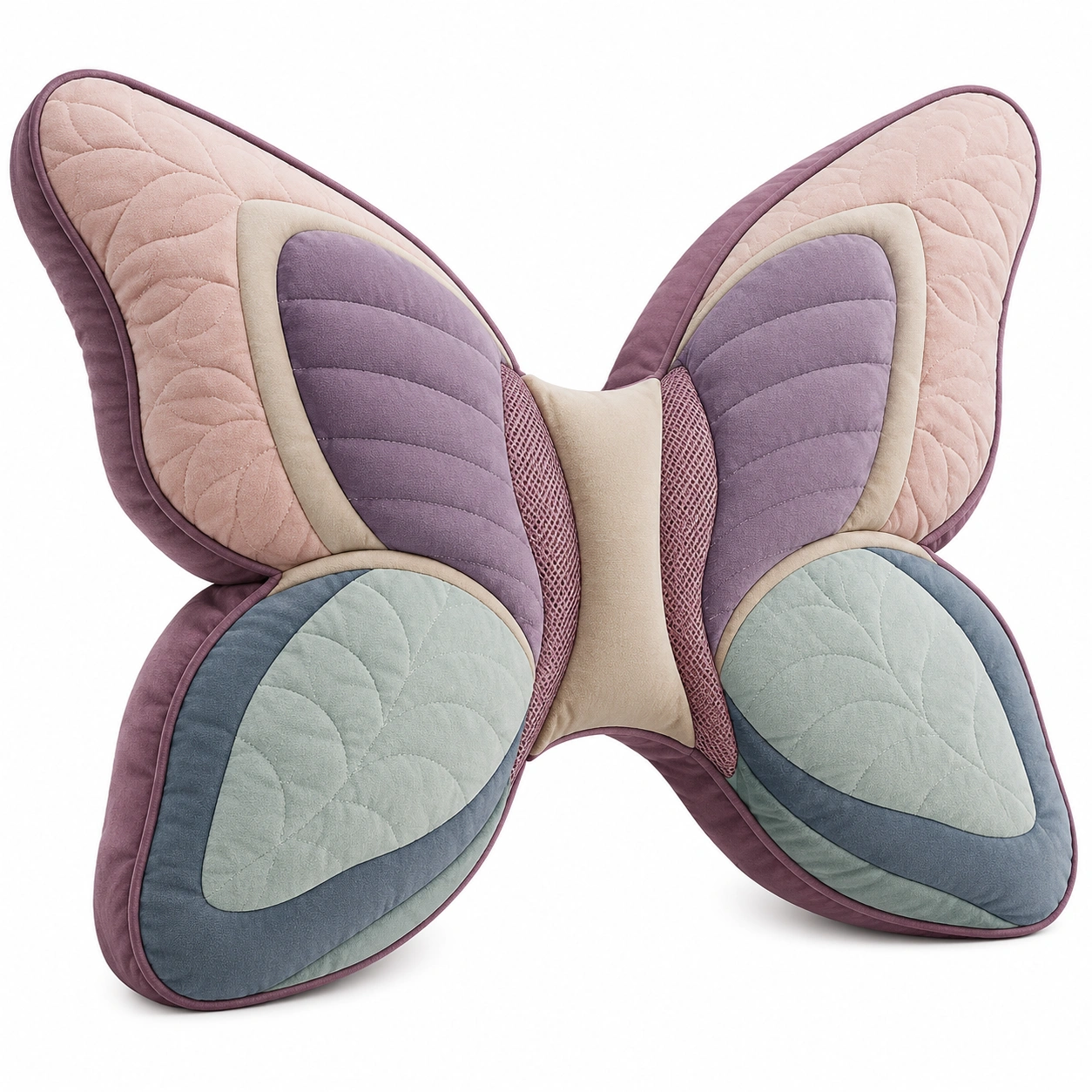 Cojín Mariposa Multicolor Ergonómico-BEL DRA NOX