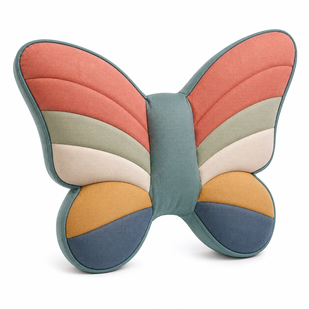 Cojín decorativo mariposa multicolor 40x55 cm-BEL DRA NOX