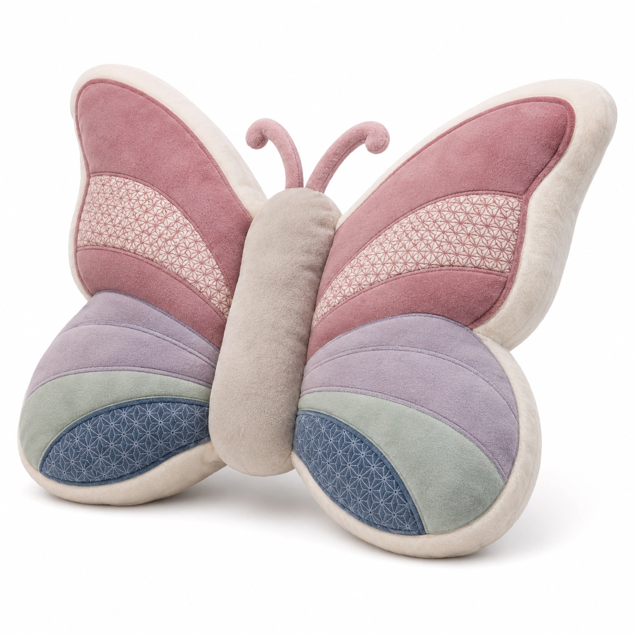 Cojín Decorativo Mariposa Multicolor 50x40cm-BEL DRA NOX