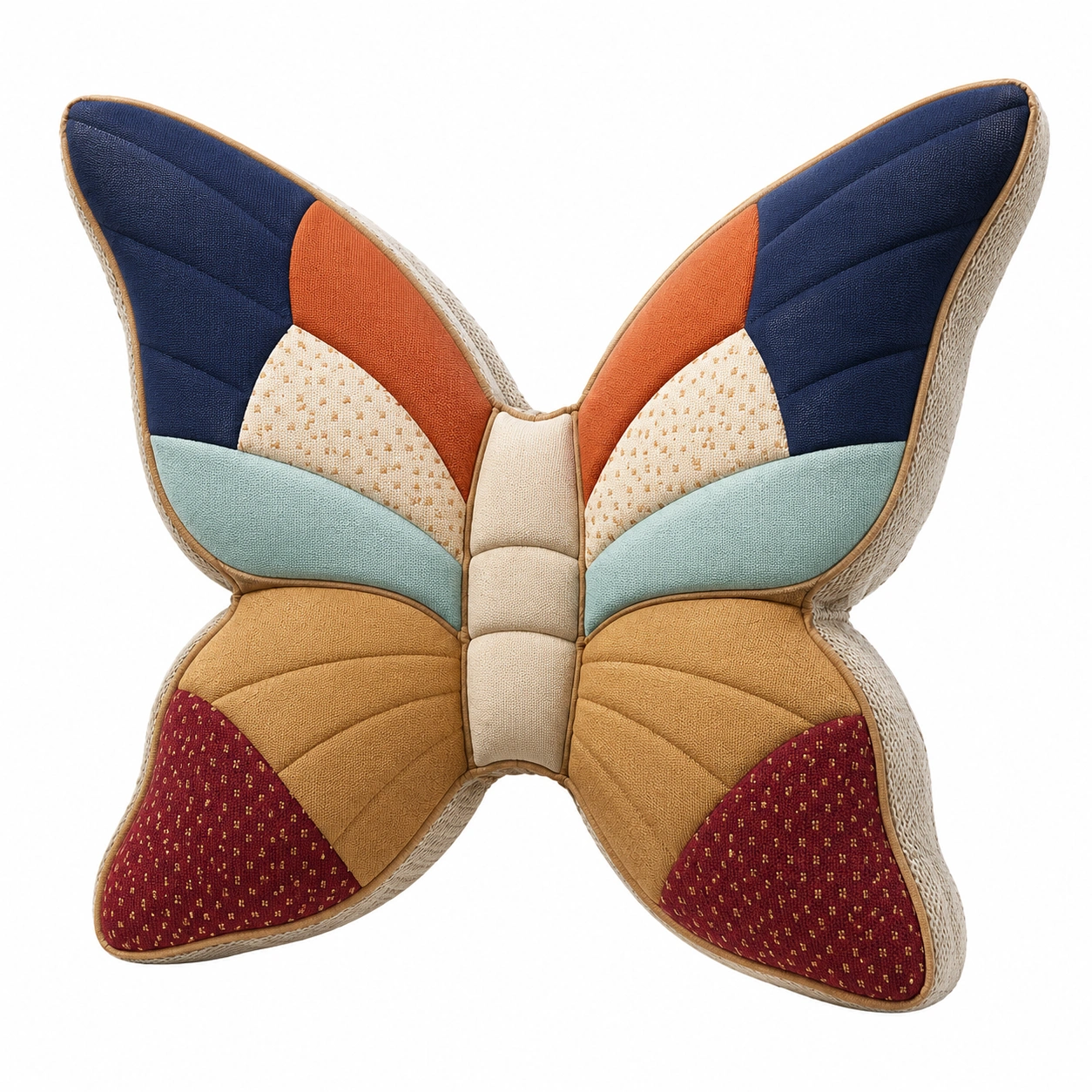 Cojín Decorativo Mariposa Multicolor 50x55 cm-BEL DRA NOX