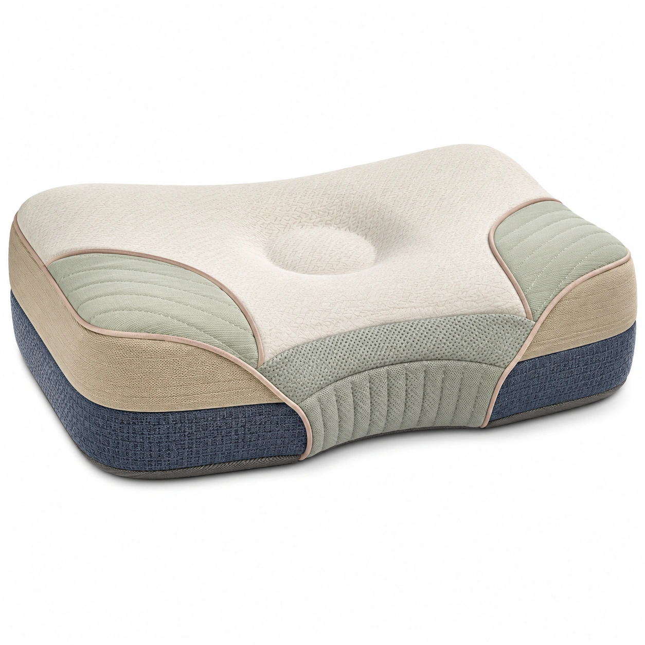 Almohada Ortopédica Ergonómica con Soporte para Cuello-BEL DRA NOX