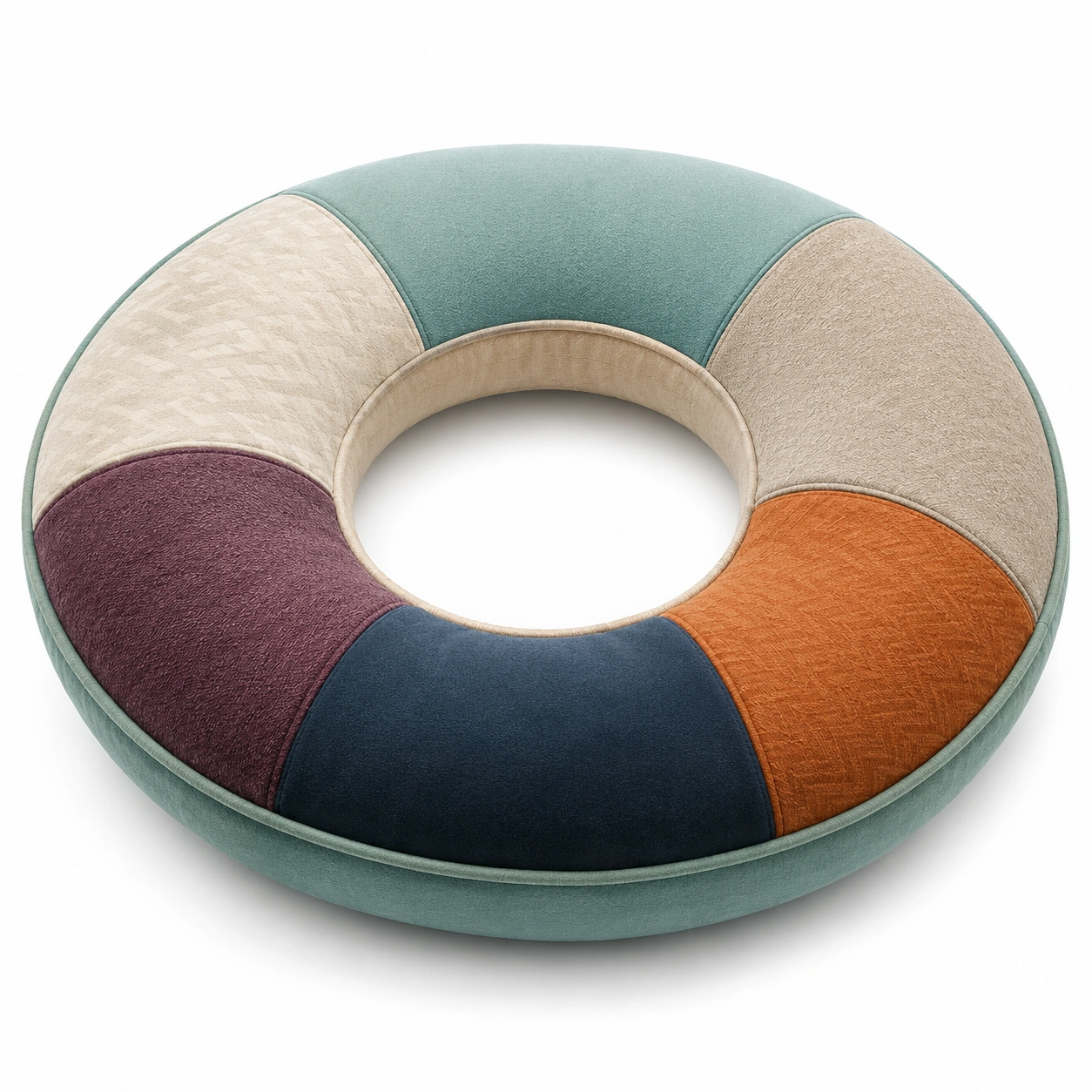 Cojín Donut Decorativo Multicolor 40 cm-BEL DRA NOX