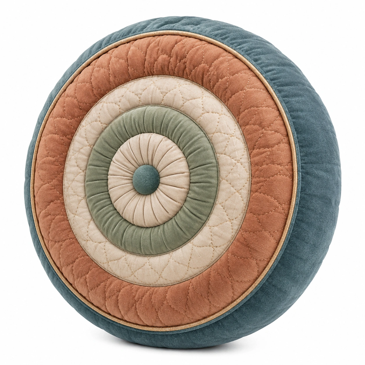 Cojín Decorativo Redondo Multicolor 40cm-BEL DRA NOX