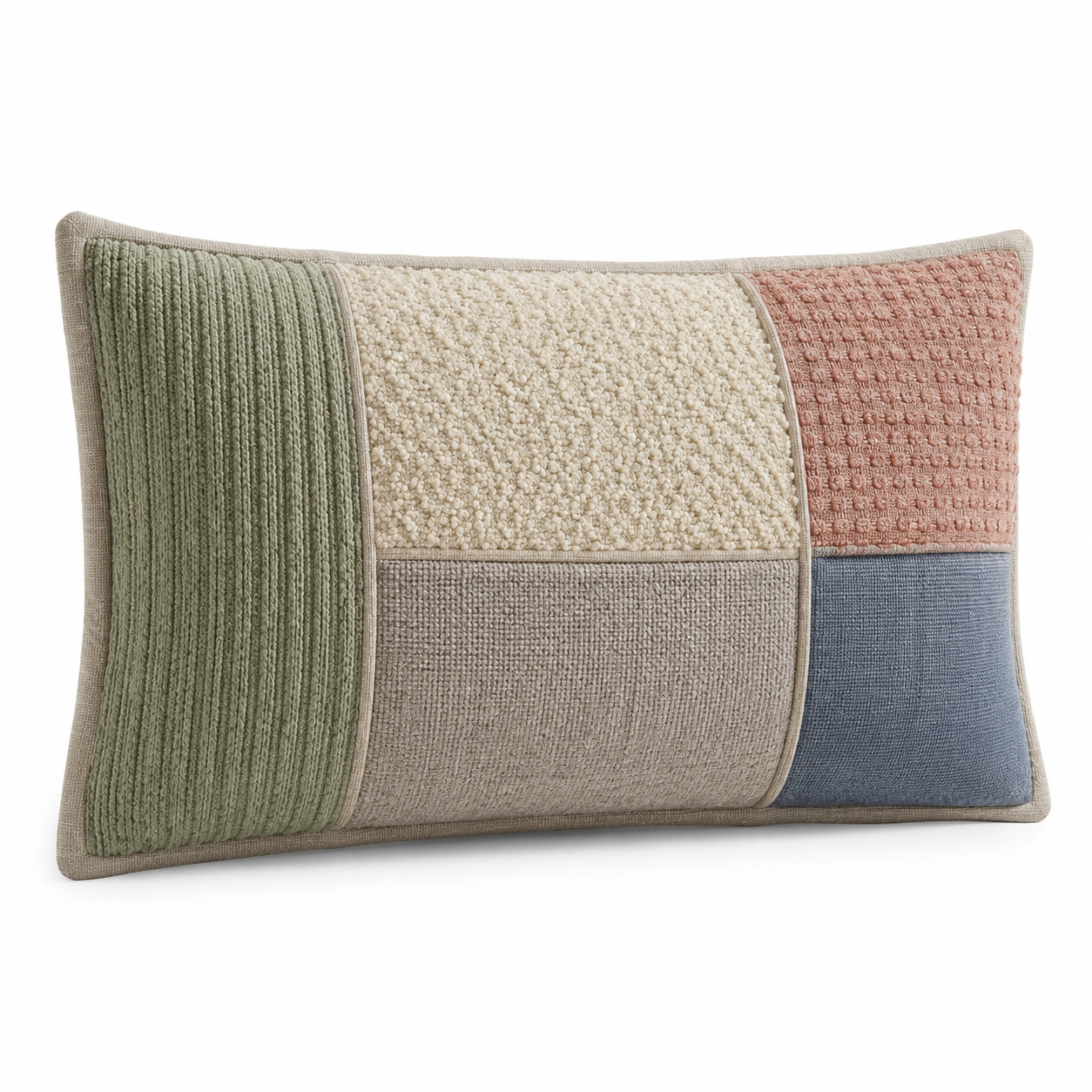 Cojín Decorativo Rectangular Multicolor 60x40cm-BEL DRA NOX