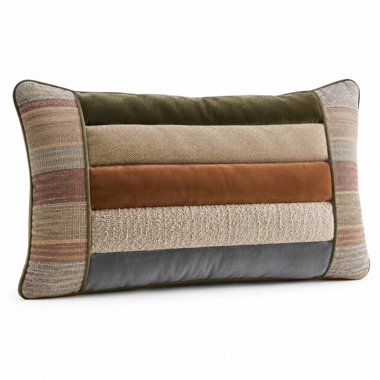 Cojín Decorativo Rectangular Multicolor 50x30 cm-BEL DRA NOX