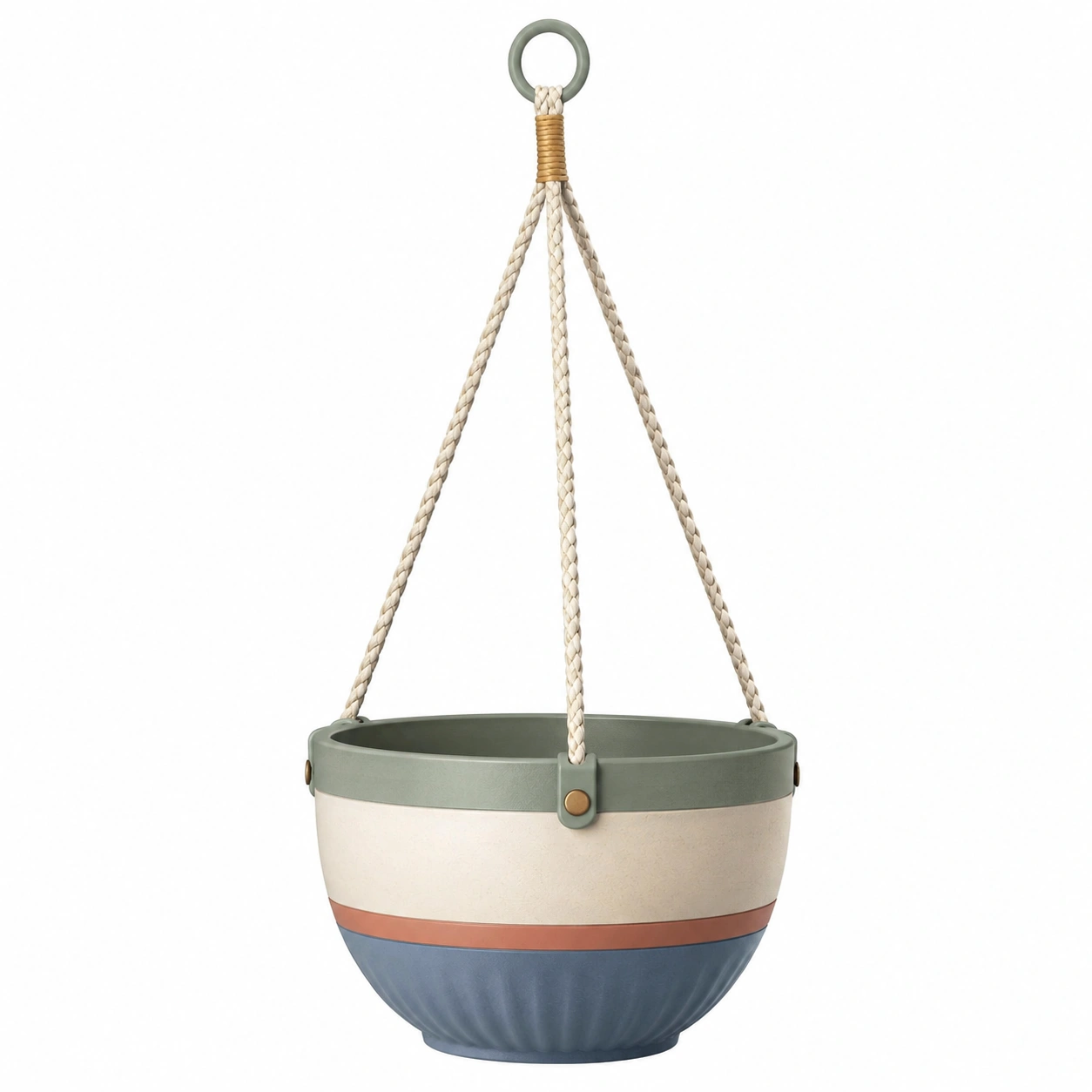 Maceta Colgante para Jardín Multicolor 20cm-JARNOVIEL