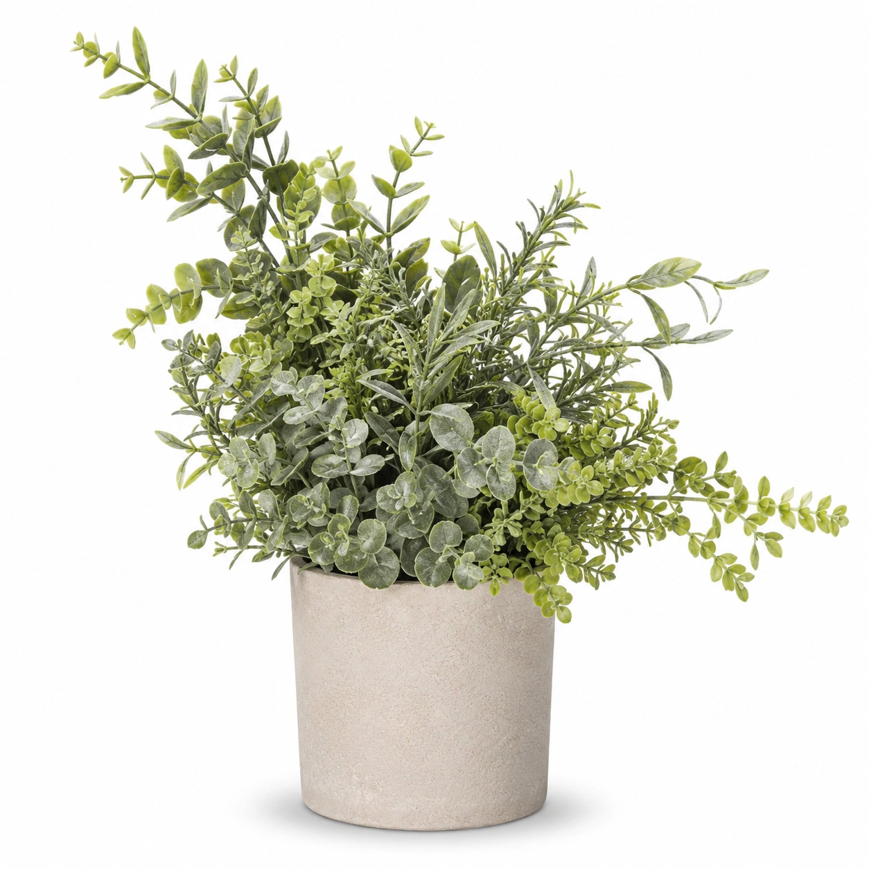 Maceta de Plantas Artificiales Verdes, 30 cm-JARNOVIEL
