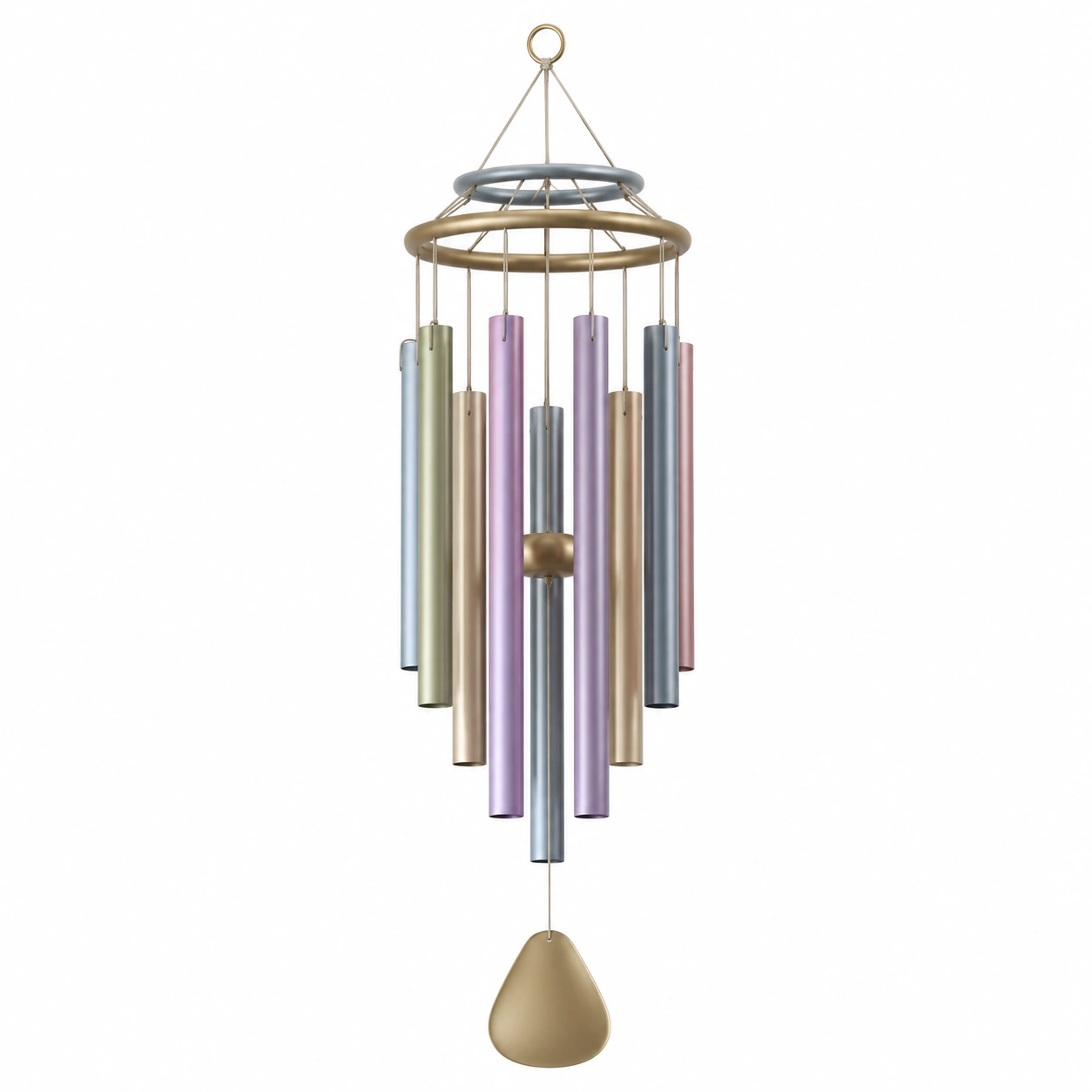 Campana de Viento Multicolor para Jardín y Hogar-JARNOVIEL
