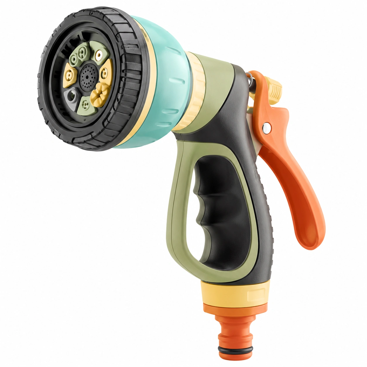 Pistola de Riego Ajustable con 8 Funciones-JARNOVIEL