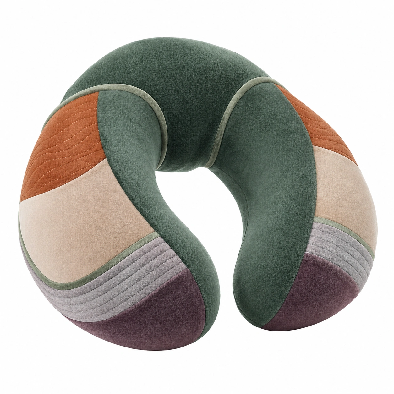 Almohada de Viaje en Forma de U Multicolor-MEUB VEXA