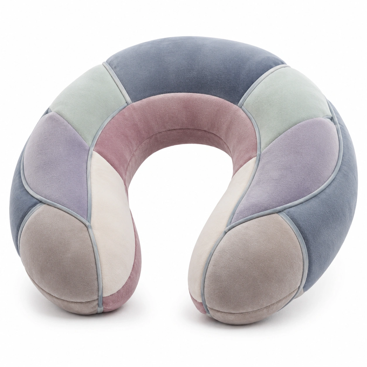 Almohada de Viaje en Forma de U con Diseño Multicolor-MEUB VEXA