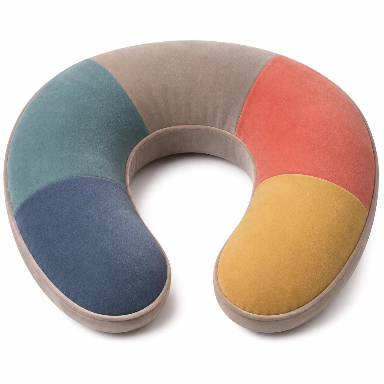 Almohada de Viaje Ergonómica en Forma de U Multicolor-MEUB VEXA