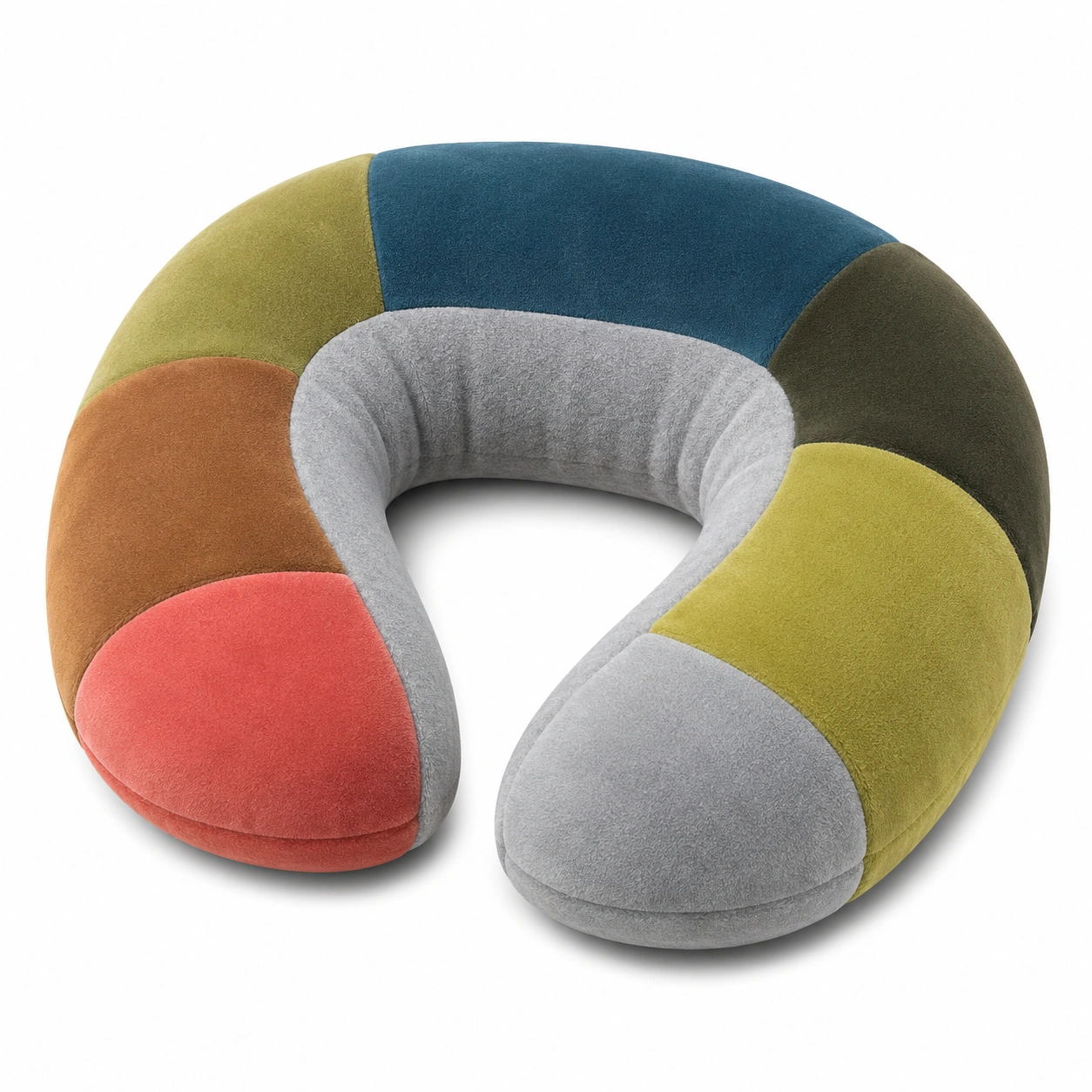 Almohada de Viaje Ergonómica en Forma de U con Colores Múltiples-MEUB VEXA