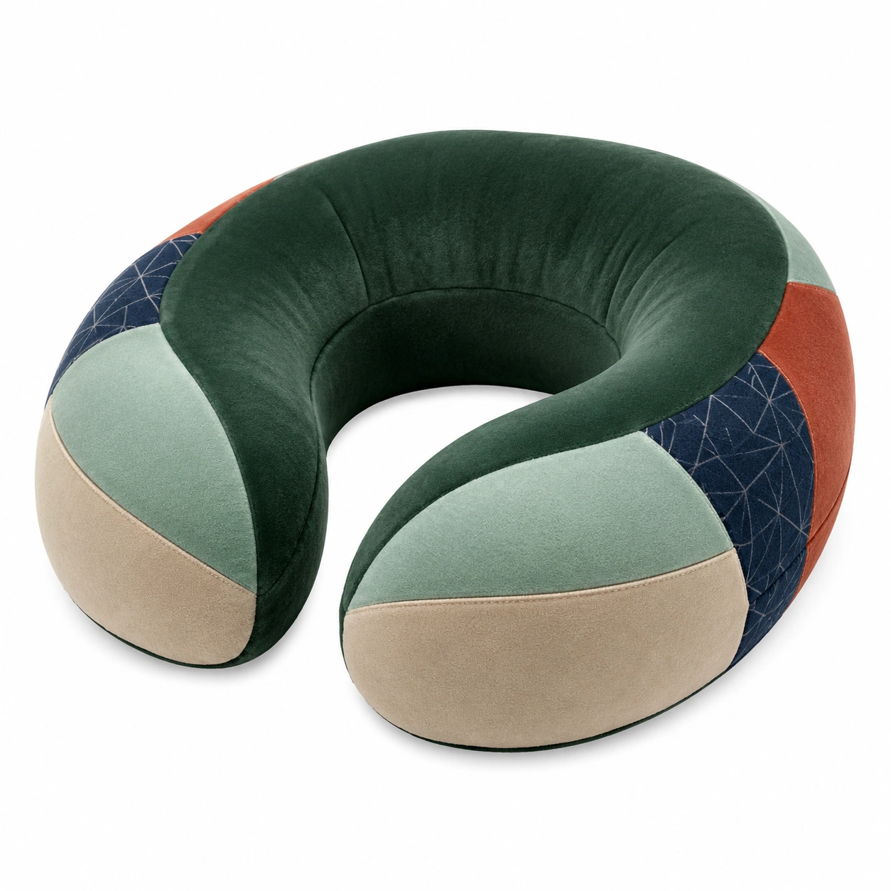 Almohada Cervical de Viaje Ergonómica Multicolor-MEUB VEXA