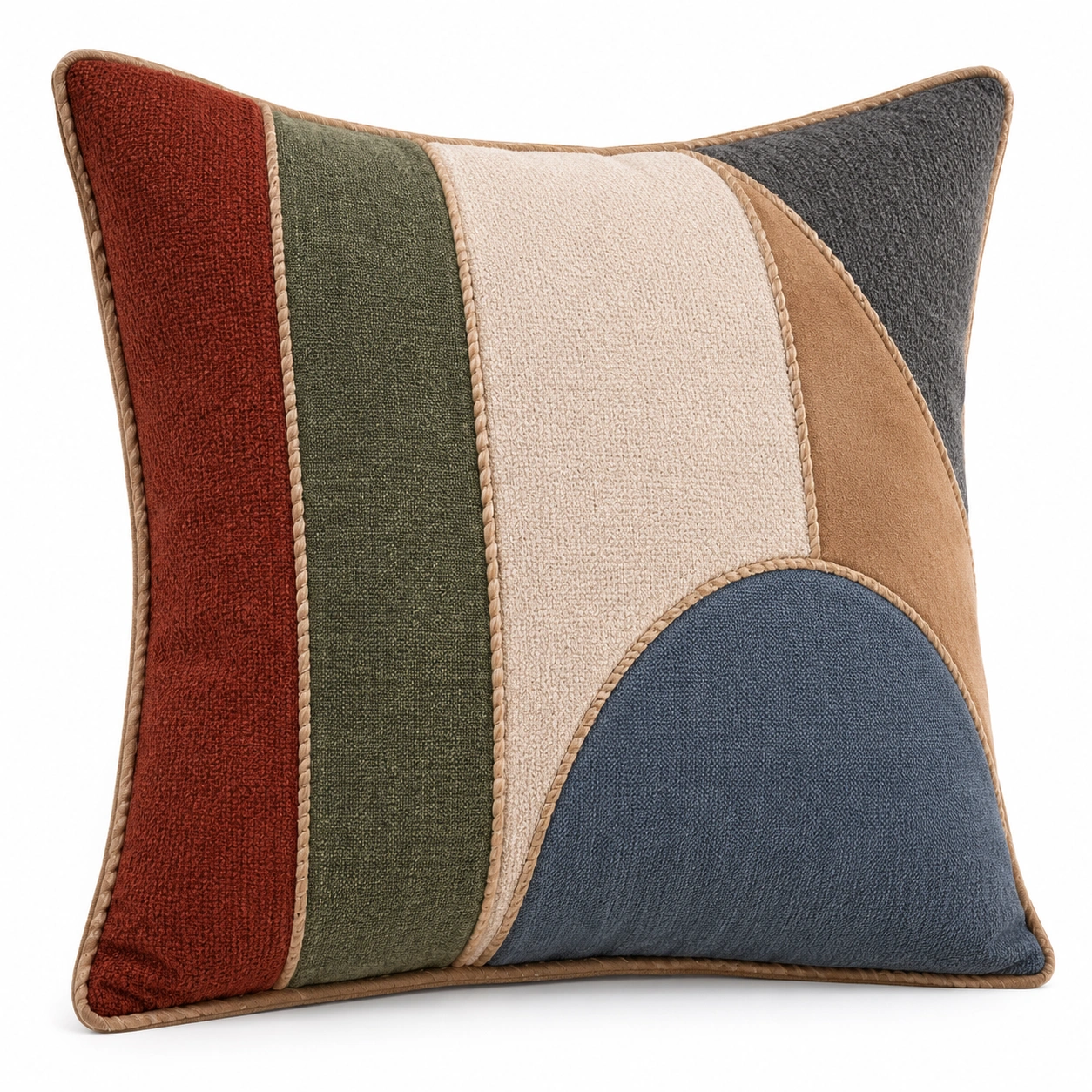 Cojín Decorativo Multicolor 45x45 cm-MEUB VEXA