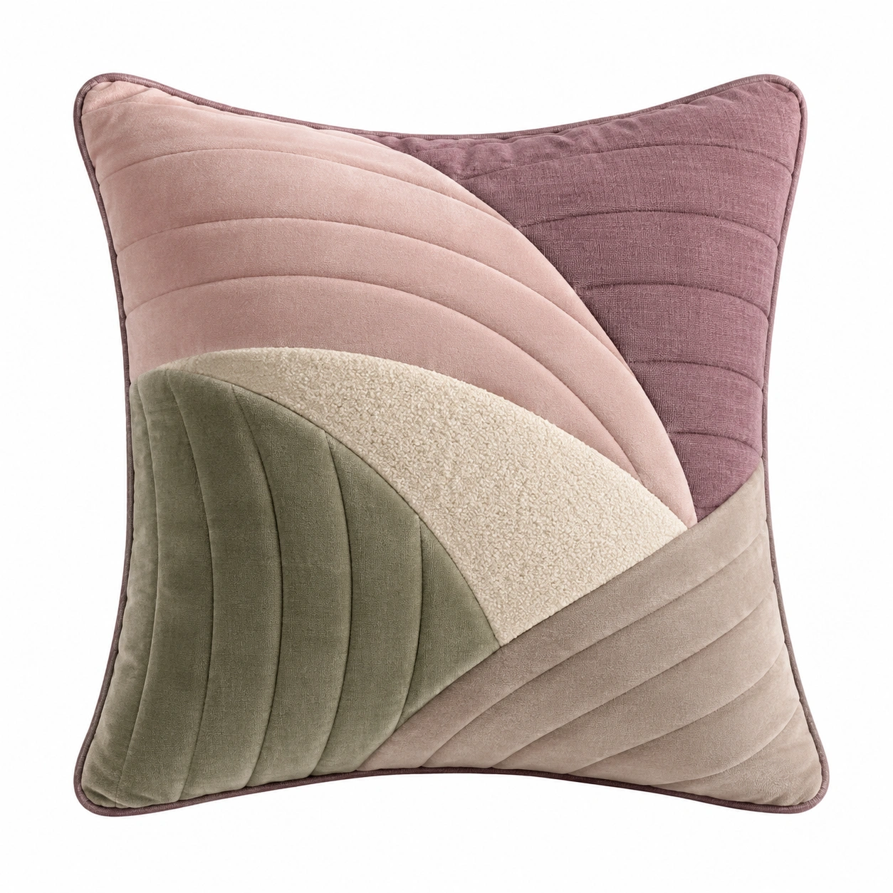 Cojín Decorativo Geométrico Multicolor 45x45 cm-MEUB VEXA