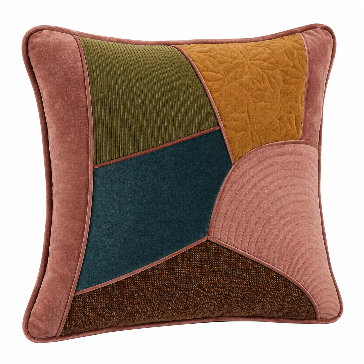 Cojín Decorativo Geométrico Multicolor 45x45-MEUB VEXA