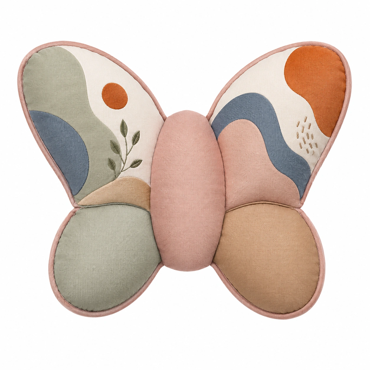Cojín Decorativo de Mariposa Multicolor 45x35cm-MEUB VEXA