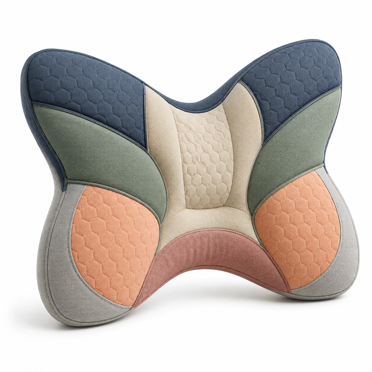 Cojín ergonómico de soporte lumbar multicolor-MEUB VEXA