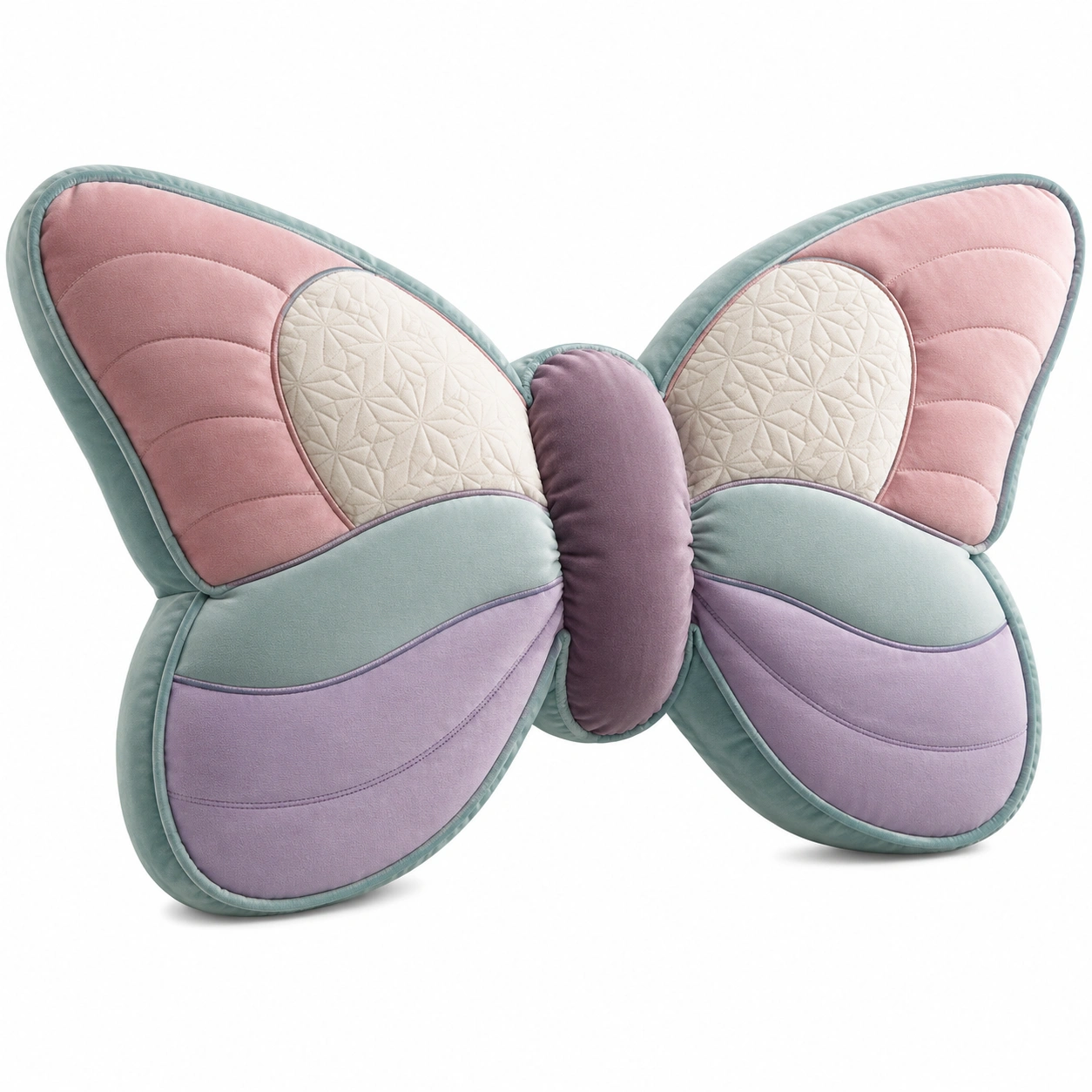 Cojín decorativo en forma de mariposa multicolor-MEUB VEXA
