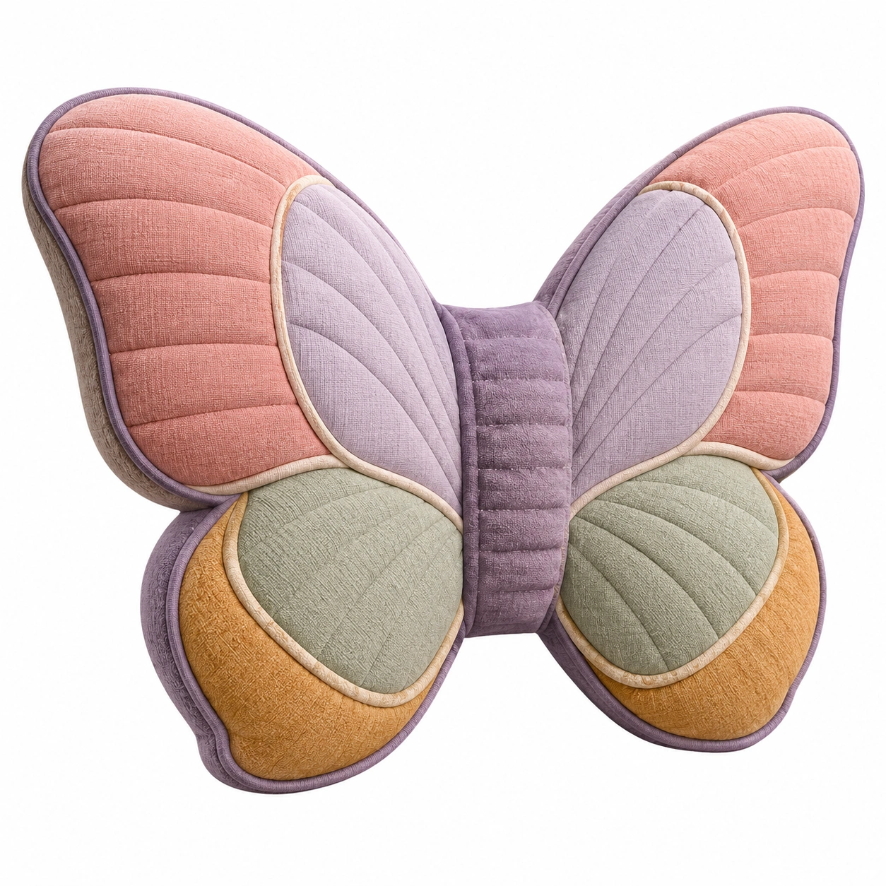 Cojín Decorativo Mariposa Multicolor 45x35cm-MEUB VEXA