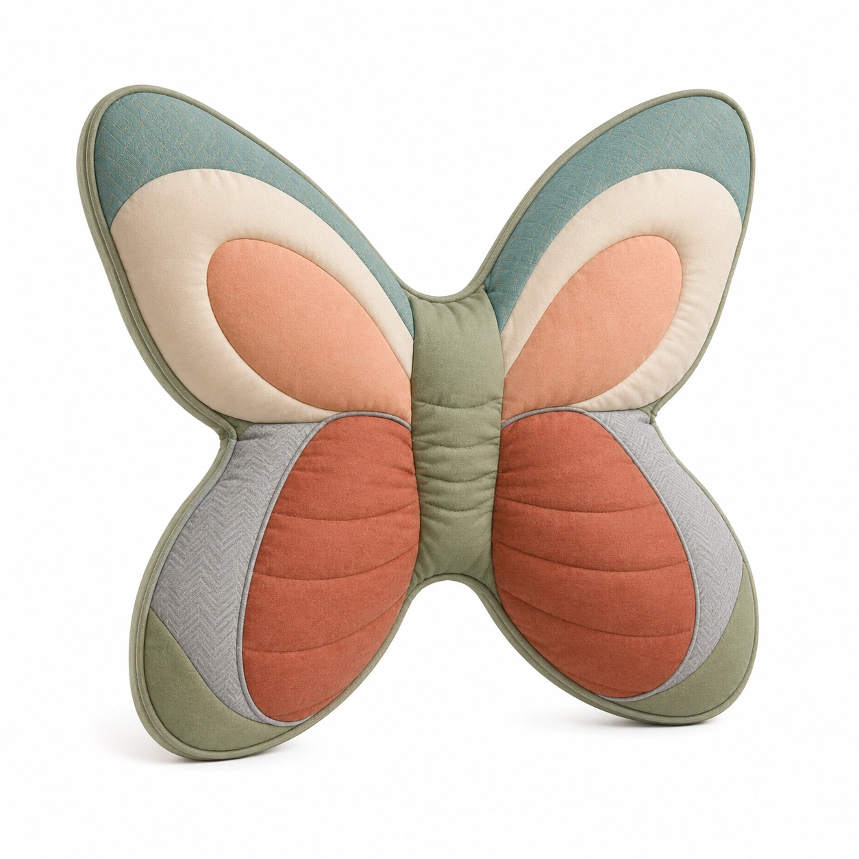 Cojín en forma de mariposa multicolor decorativo-MEUB VEXA