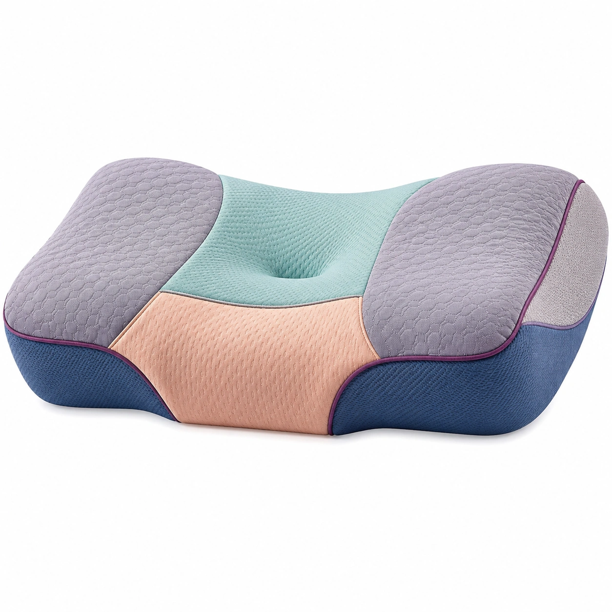Almohada ergonómica multicolor soporte cervical-MEUB VEXA