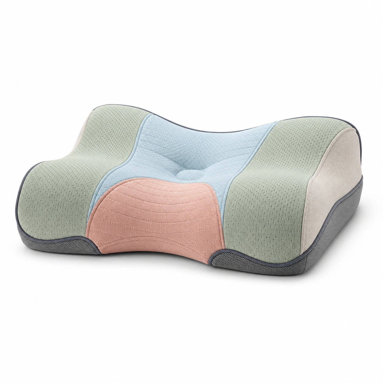 Cojín ergonómico para cuello multicolor 45x35x12cm-MEUB VEXA