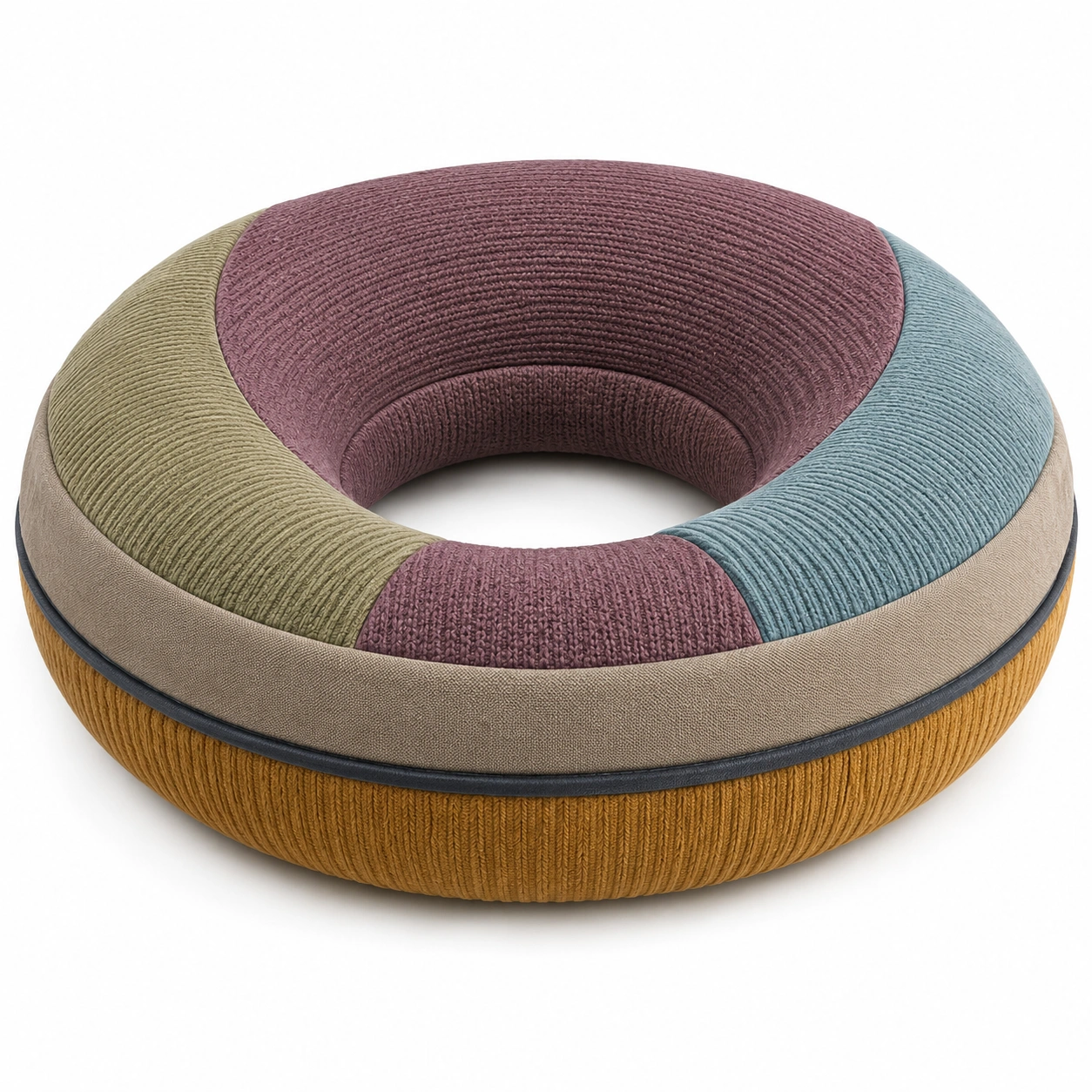 Cojín de Respaldo Anillo Multicolor 40cm-MEUB VEXA