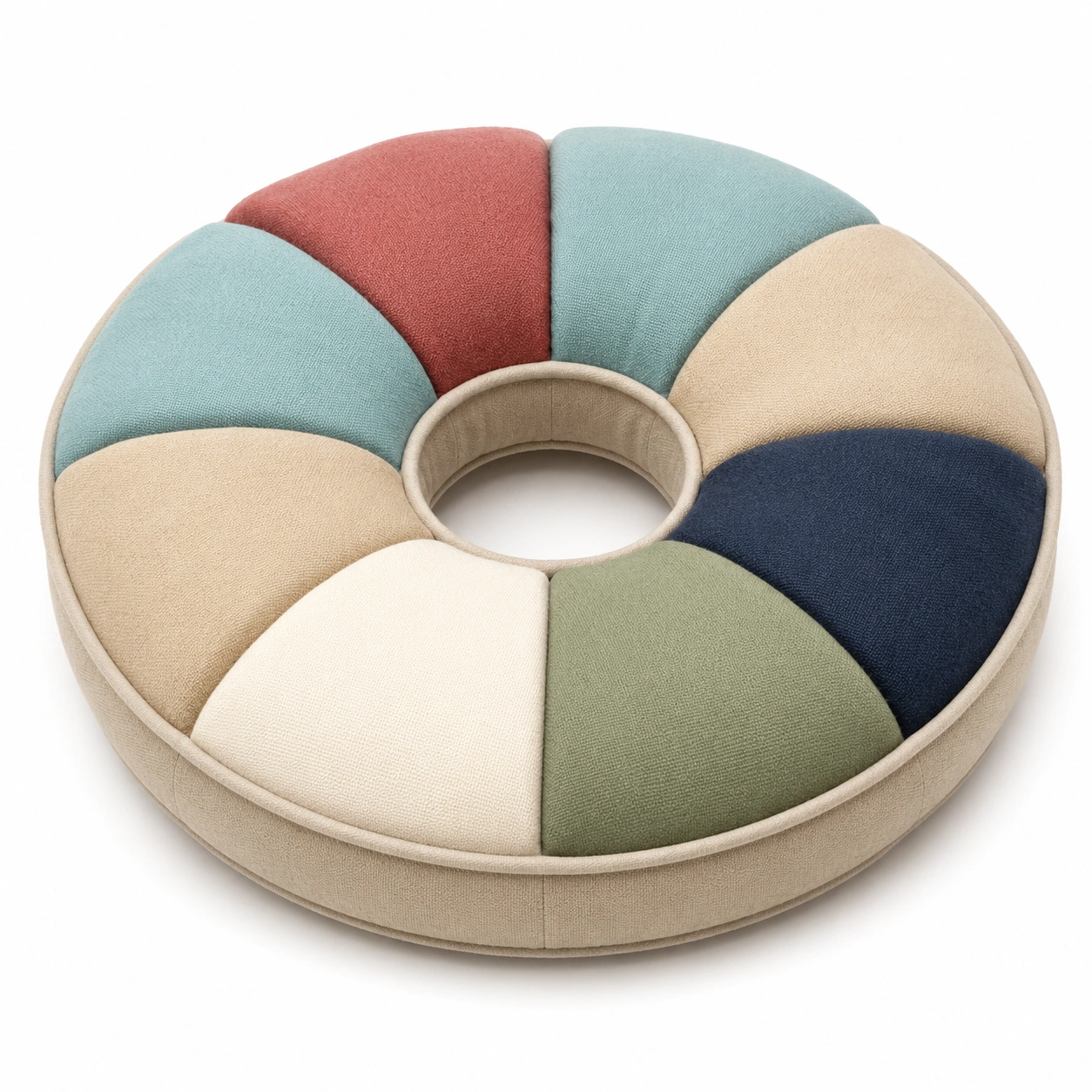 Cojín Decorativo Multicolor de 40 cm-MEUB VEXA