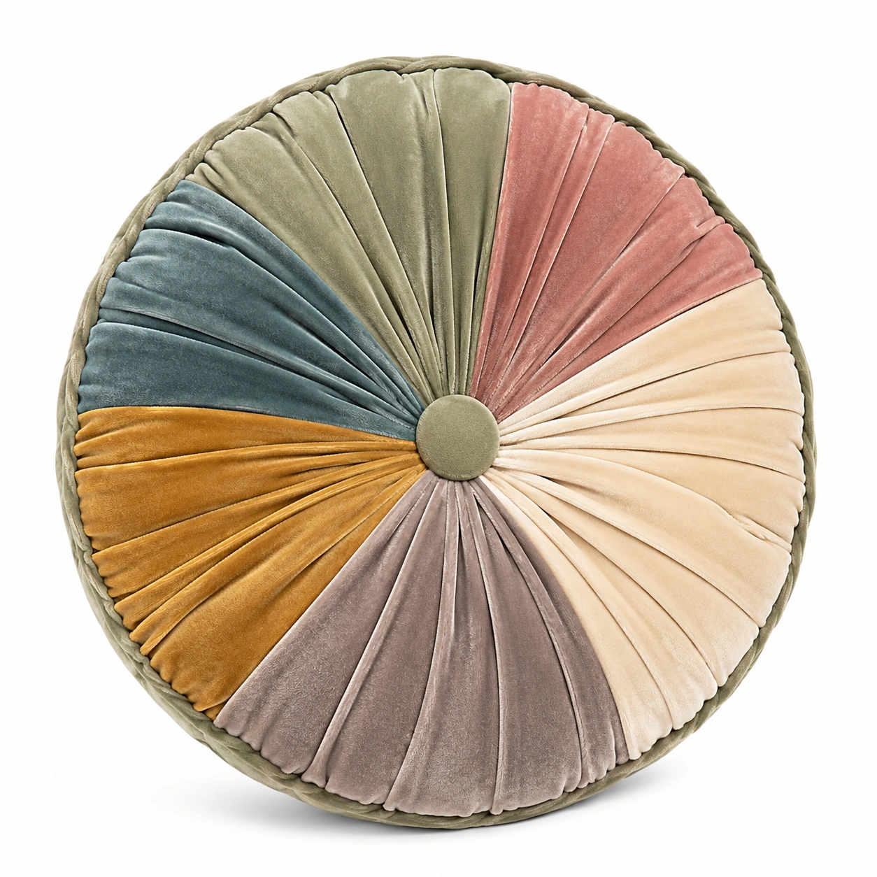 Cojín decorativo redondo multicolor 40 cm-MEUB VEXA