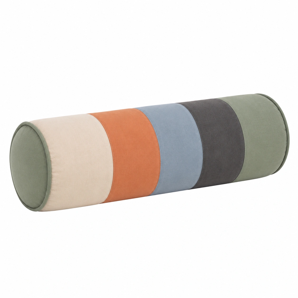 Cojín cilíndrico multicolor para sala-MEUB VEXA