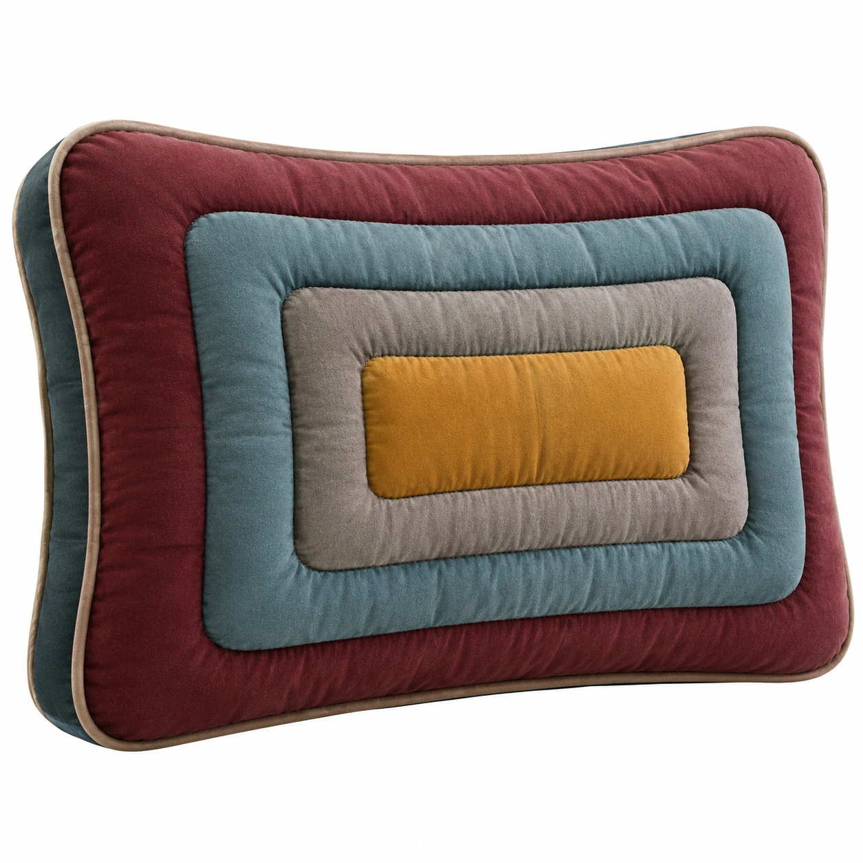 Cojín decorativo multicolor 60x40cm-MEUB VEXA