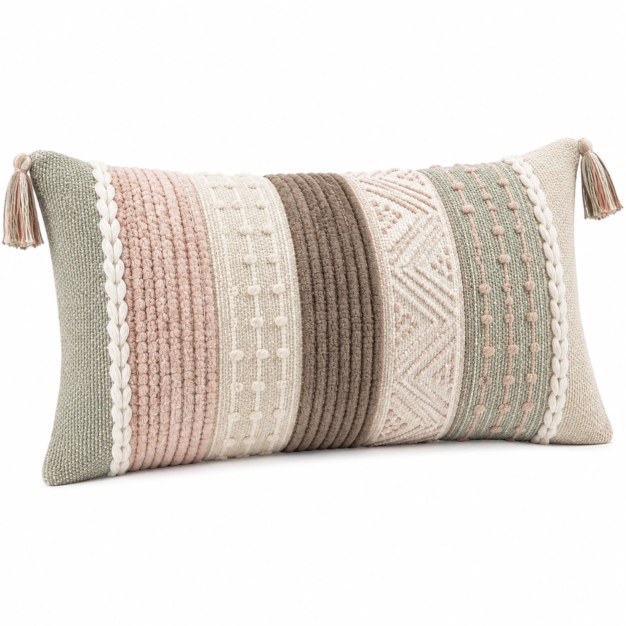 Cojín Decorativo Bohemio Rectangular 50x30cm Multicolor-MEUB VEXA