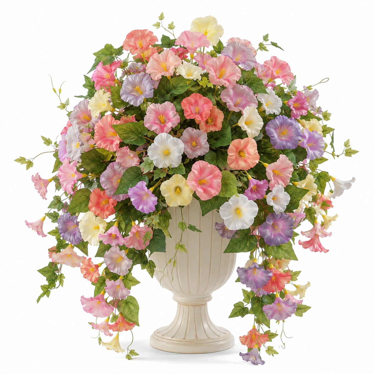 Arreglo de Flores Artificiales Multicolores para Decoración Interior-ULQERNIKA