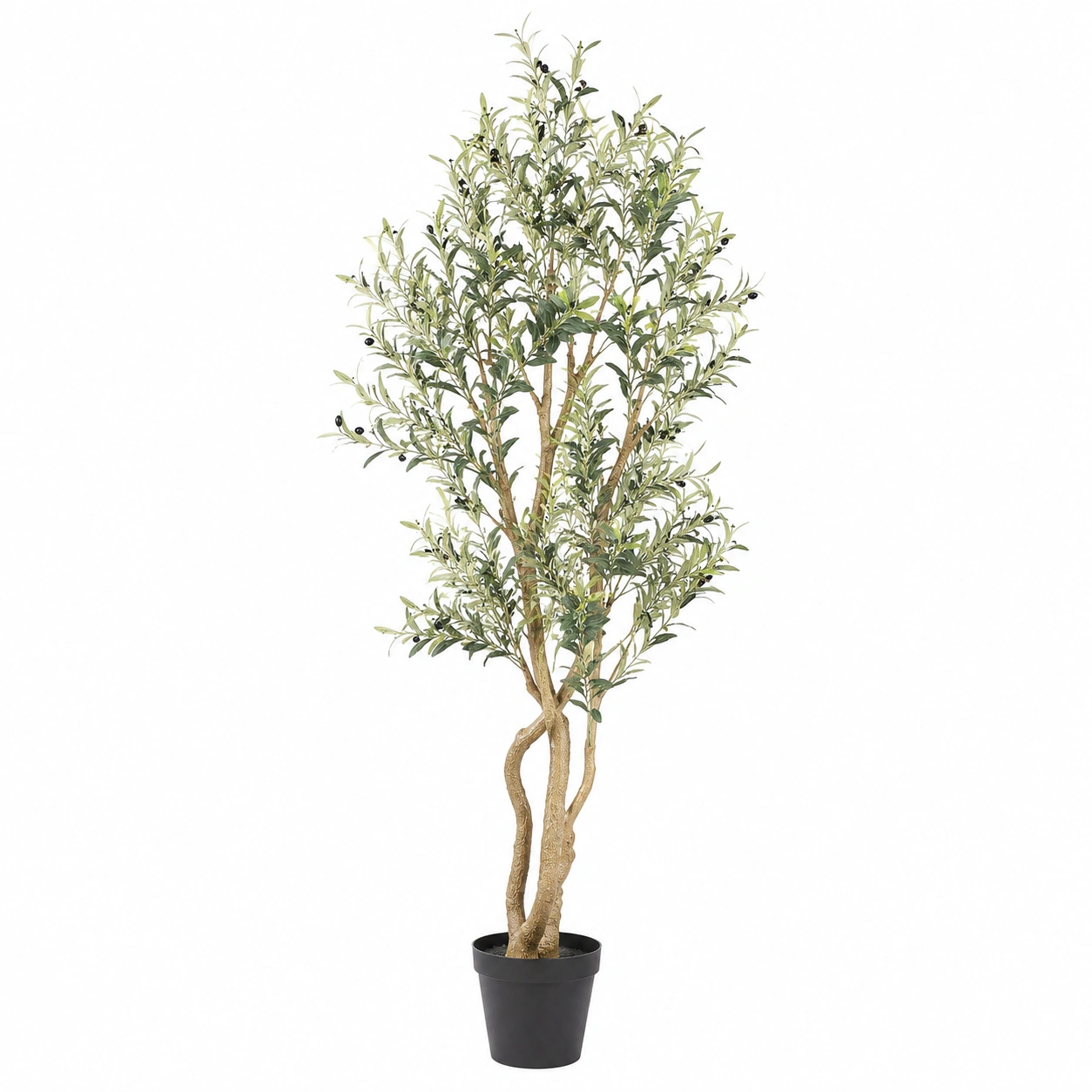 Árbol Artificial de Olivo 180 cm Verde en Maceta-ULQERNIKA
