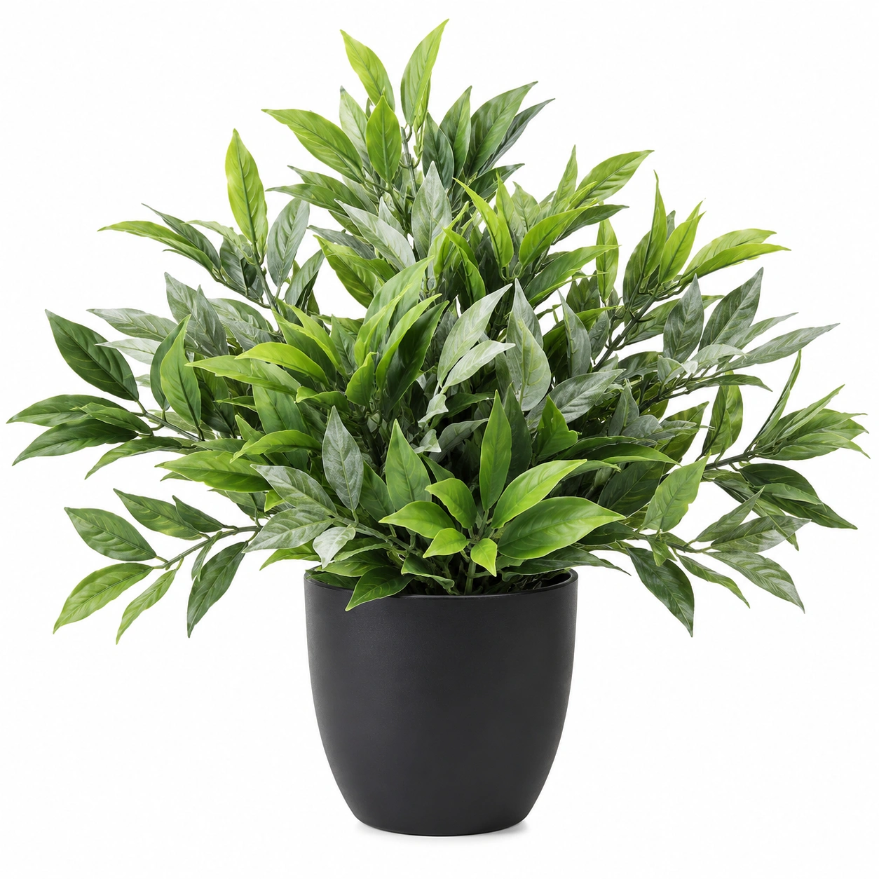 Planta Artificial Verde con Maceta Decorativa, 60 cm de Altura-ULQERNIKA